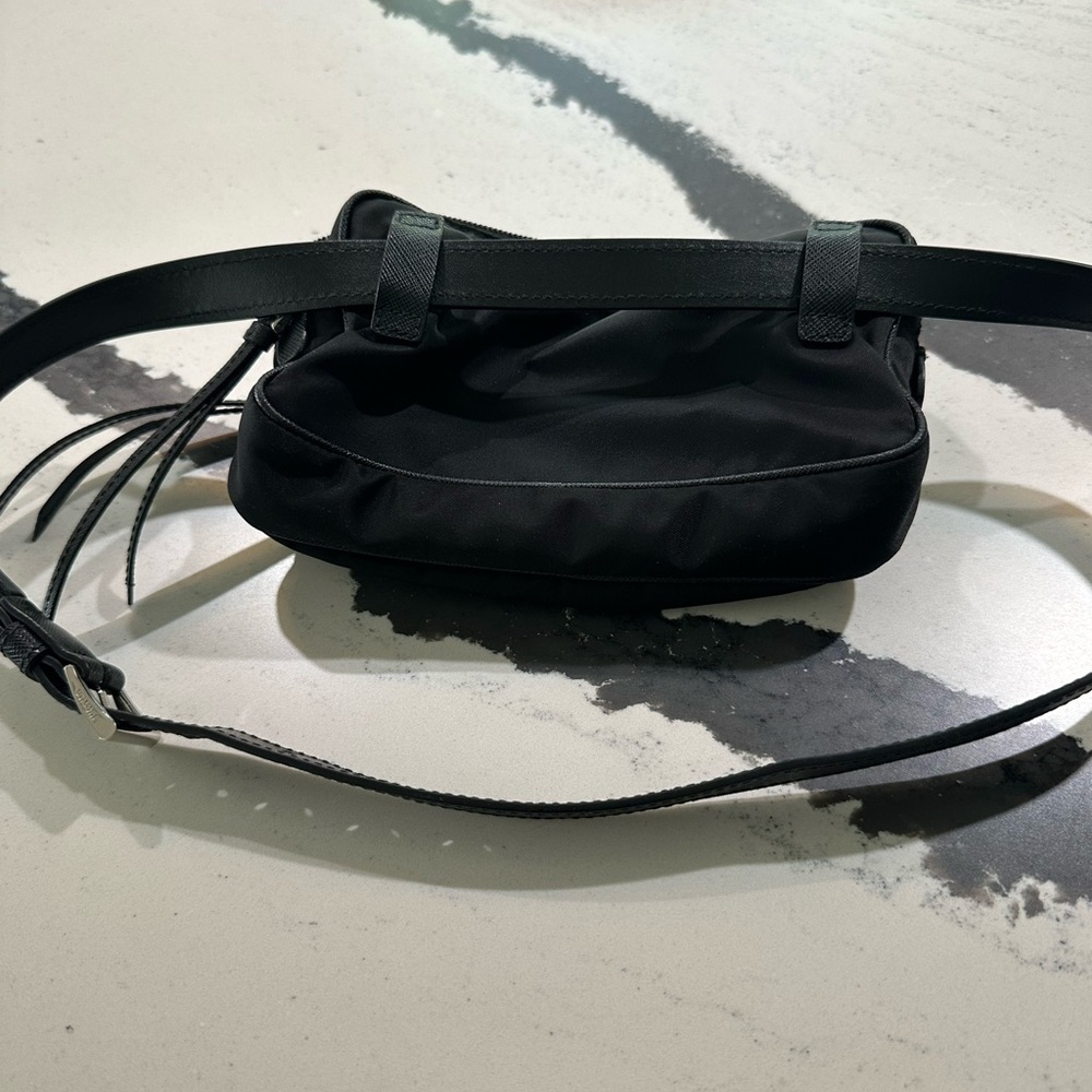 Prada Women's Nylon Belt Bag - Black - M - Picture 3 of 6